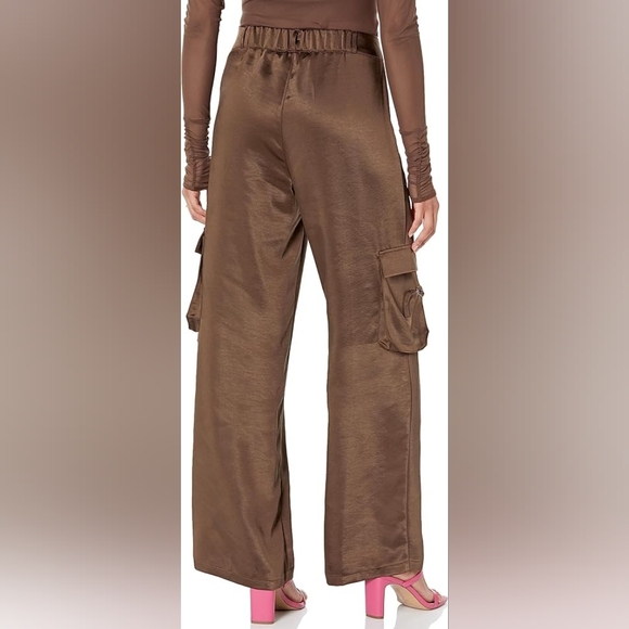 The Drop Jessenia Shine Cargo Pants - Picture 2 of 13